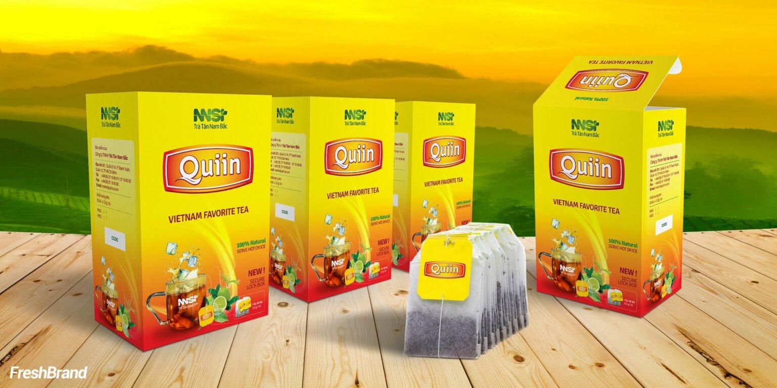 Quiin Tea packaging