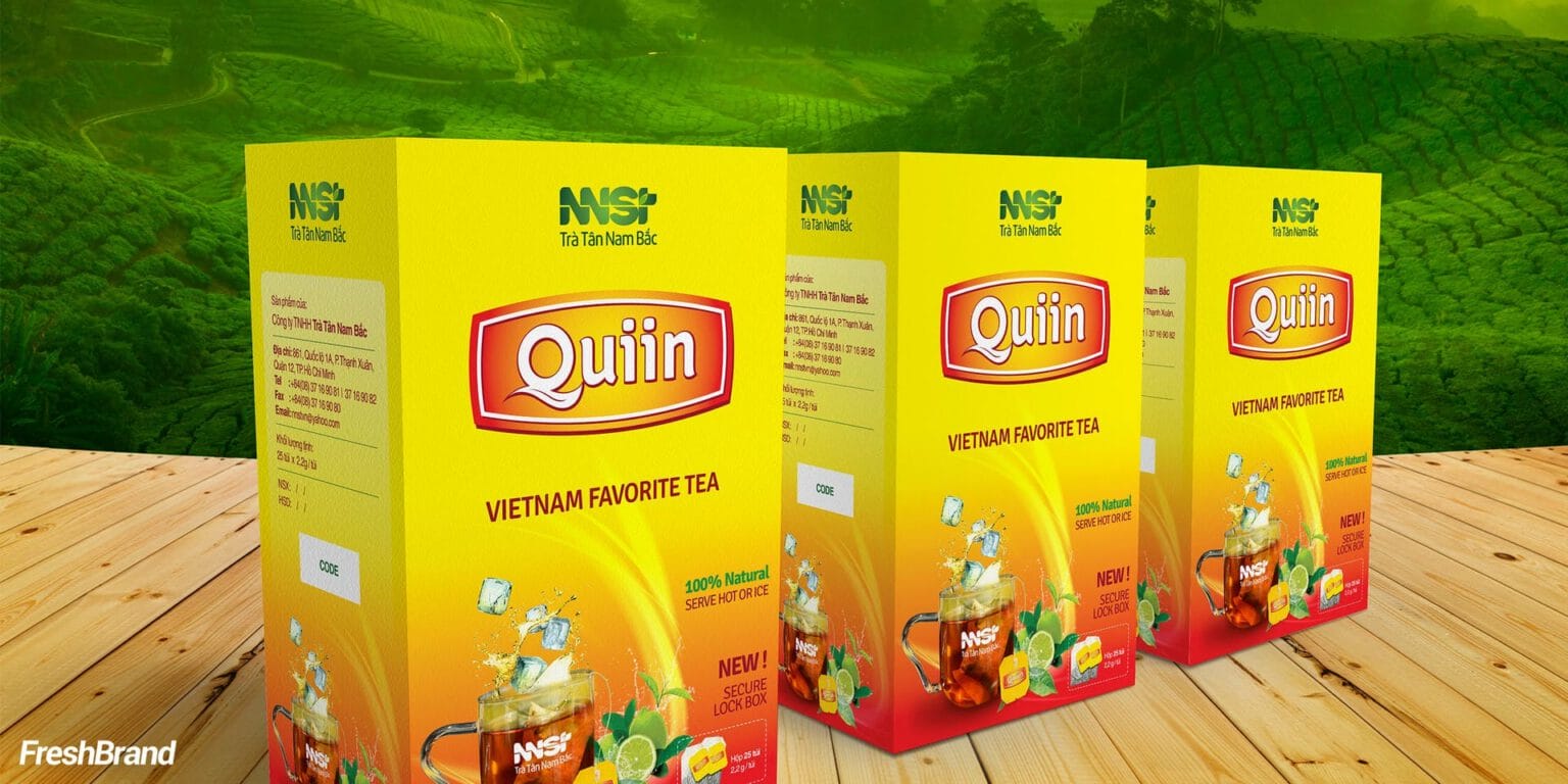 Quiin Tea packaging