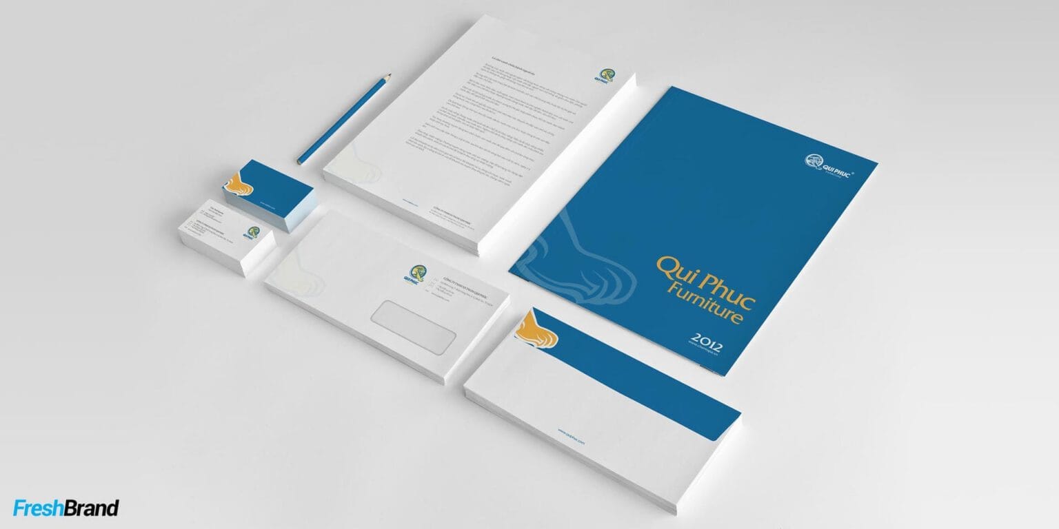 Qui Phuc office stationery set