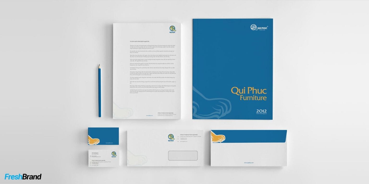 Qui Phuc office stationery set