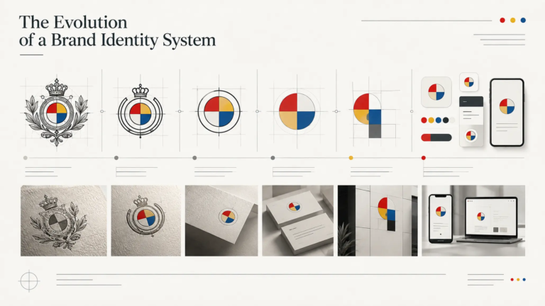 identity evolution brand design