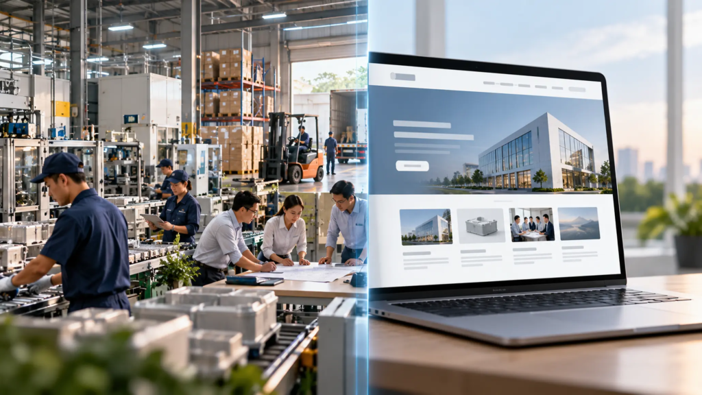 So sánh năng lực doanh nghiệp phía sau với cách năng lực được thể hiện trên website.