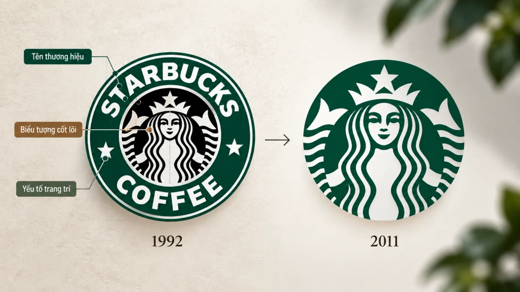 starbucks logo simplification 2011 1