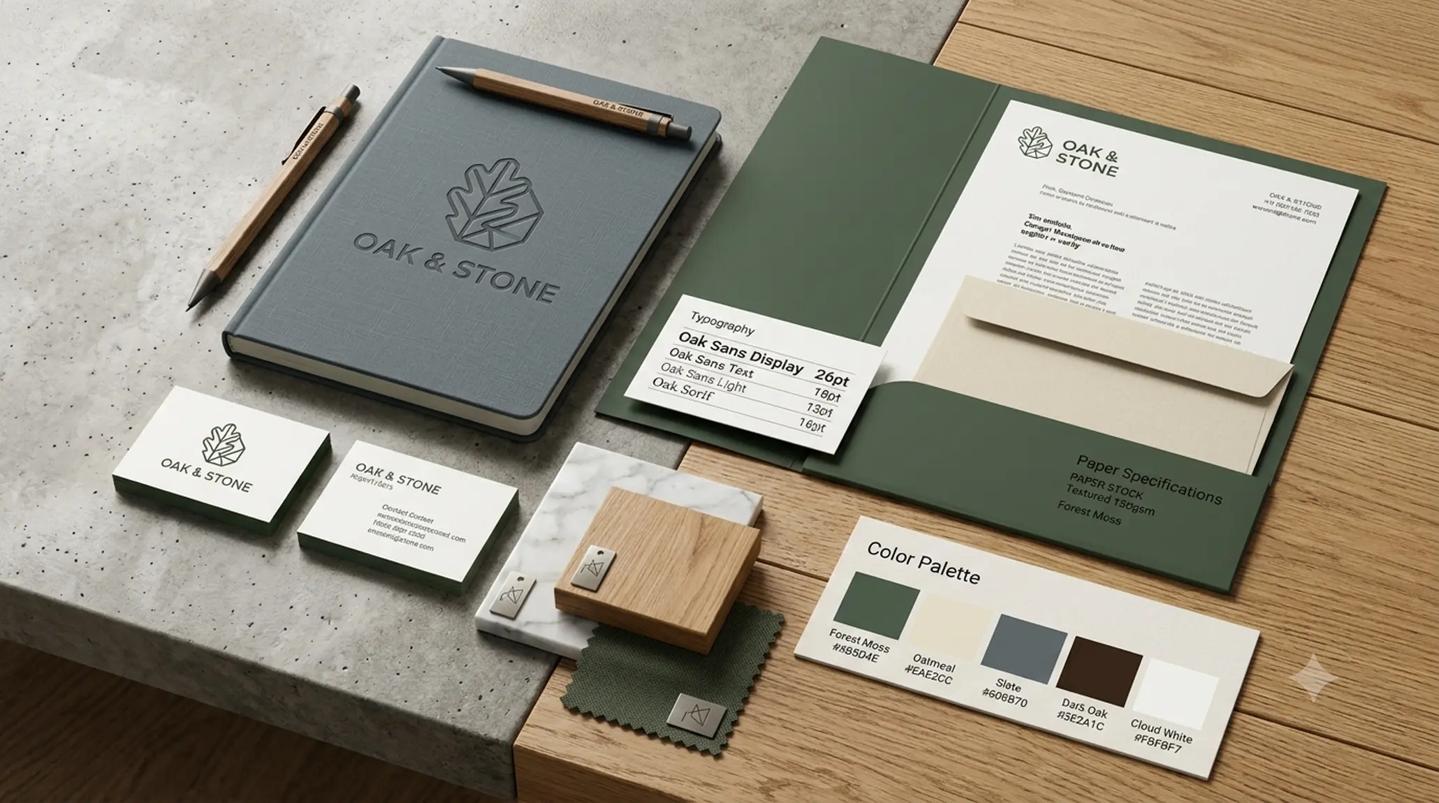 tagline brand identity system 1