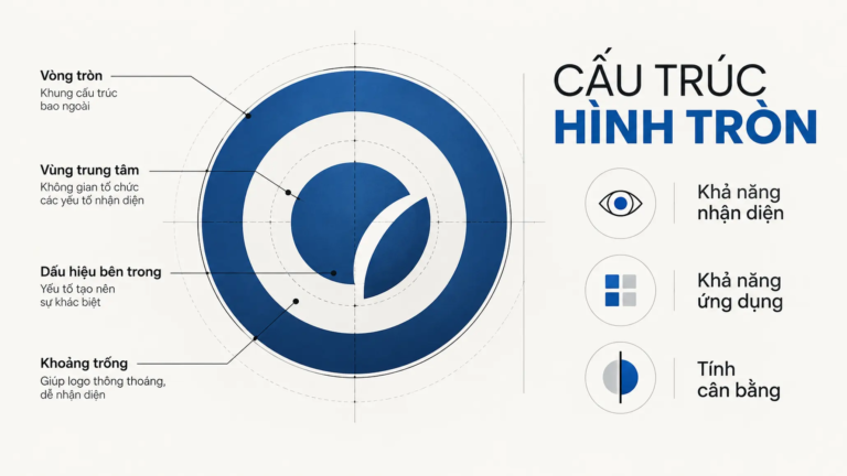 thiet ke logo hinh tron